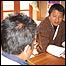 Doctor and alcoholic patient in Bhutan