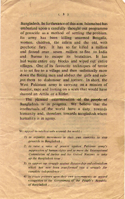 An Appeal from the Council to the world 3